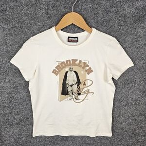 Own a Piece of Hip-Hop History! 🎤 Notorious B.I.G. "Brooklyn" Cropped Tee